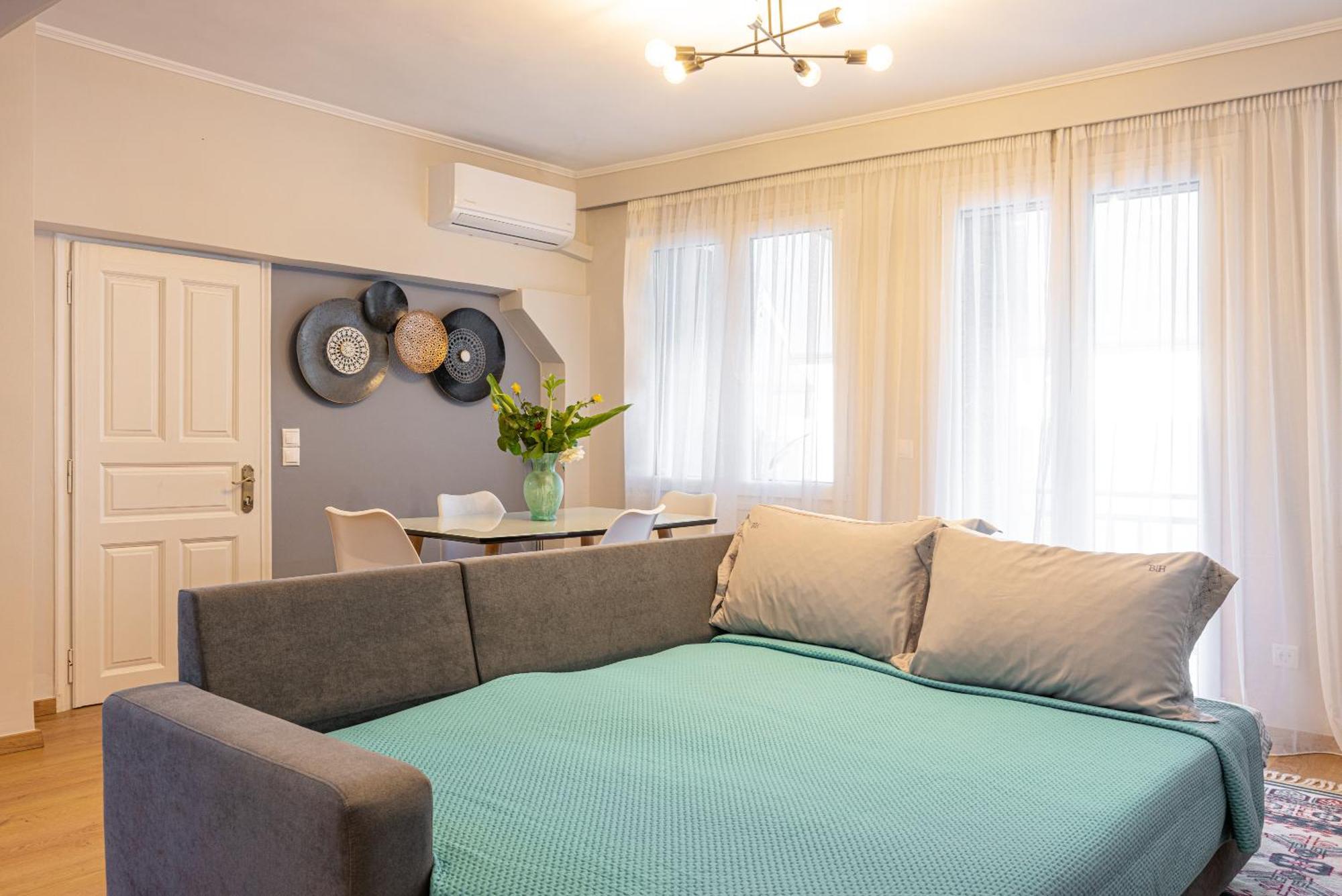 Pythagorio Blue Street Apartment With Balcony Extérieur photo